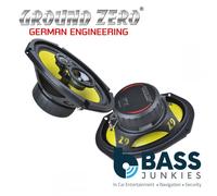 Ground Zero GZTF 69X - Titanium Series 380 Watts 6"x9" Inch 3-way Car Speakers