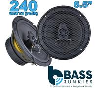 Ground Zero Iridium 6.5" 165mm Car Door Coaxial Speakers Max: 240 RMS: 160 Watts