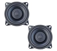 Ground Zero Radioactive GZRF 4.0SQX 4 Inch 2 Way Coaxial Speakers 70w RMS Pair