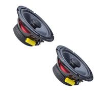 Ground Zero Radioactive GZRF 6.5SQX 6.5 Inch 2 Way Coaxial Speaker 100w RMS