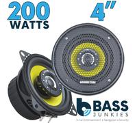 Ground Zero Titanium 4"Inch Car Door Speakers 3Ohms Max: 200 RMS: 140 Watts