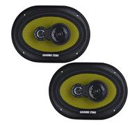 Ground Zero GZTF 69X - Titanium Series 380 Watts 6"x9" Inch 3-way Car Speakers