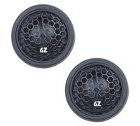 Ground Zero Titanium GZTT 20S 0.75″ Silk Dome Tweeters 40w RMS Pair