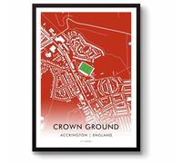 GroundDesigns ACCRINGTON STANLEY FC Crown Ground Wham Stadium Map