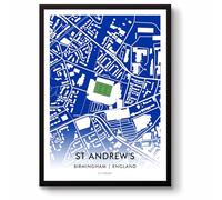 GroundDesigns BIRMINGHAM CITY FC St Andrew's Stadium Map