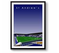 GroundDesigns BIRMINGHAM CITY FC St Andrew's Stadium Wall Art