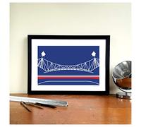 GroundDesigns BOLTON WANDERERS Horwich Washing Lines Toughsheet Stadium Art