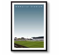 GroundDesigns BRISTOL ROVERS Football Gift MEMORIAL STADIUM Art Unframed A3 Print