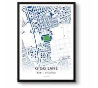 GroundDesigns BURY FC Gigg Lane Stadium Map