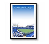 GroundDesigns CHELSEA FC Stamford Bridge Stadium Wall Art