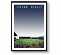 GroundDesigns DERBY COUNTY FC Baseball Ground Stadium Wall Art