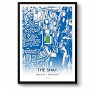 GroundDesigns FC HALIFAX TOWN The Shay Stadium Map
