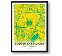 GroundDesigns FC NANTES Stade de la Beaujoire Stadium Map