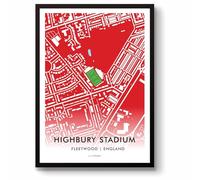 GroundDesigns FLEETWOOD TOWN FC Highbury Stadium Map