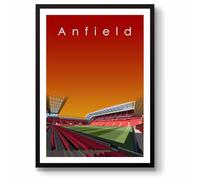GroundDesigns LIVERPOOL Anfield Stadium Wall Art