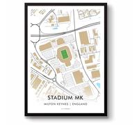GroundDesigns MILTON KEYNES DONS Stadium MK Map
