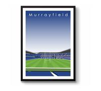 GroundDesigns MURRAYFIELD Scotland Six Nations Stadium Wall Art