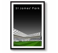 GroundDesigns NEWCASTLE UNITED St James' Park Stadium Wall Art
