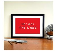 GroundDesigns SUNDERLAND AFC Stadium of Light Ha'way The Lads Wall Art