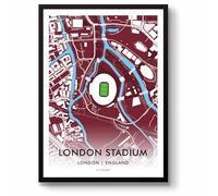 GroundDesigns WEST HAM UNITED London Stadium Map
