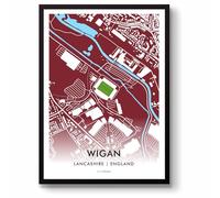GroundDesigns WIGAN WARRIORS Brick Community Stadium Map
