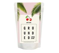 Grounded Body Cherry Almond Coffee Body Scrub For Dry Skin In Clear Clear One Size