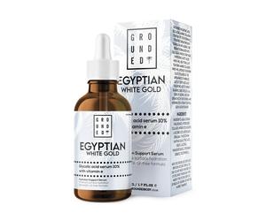 Grounded Body Egyptian White Gold Glycolic Acid Serum 10% With Vitamin E 50ml