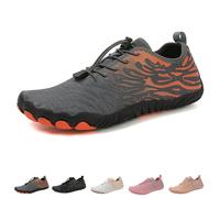 Grounded Footwear for Women Men Neuropathy, Hikes Barefoot Shoes Orthopedic, Slip on Lightweight Grounded Footwear (8023-Gray, Adult, Men, 9.5, Numeric, UK Footwear Size System, Medium)