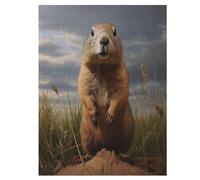 Groundhog 500 Piece Wooden Jigsaw Puzzles for Adults Puzzle Learning Educational Toys Family Games for Kids Jigsaws 55×41cm