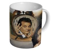 Groundhog Day - Ceramic Coffee & Tea Mug 11oz - Durable Glossy White Cup - Bill Murray Time Loop Comedy