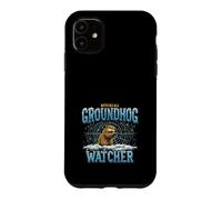 Groundhog Day Funny Spring Prediction Weather Forecast Case for iPhone 11