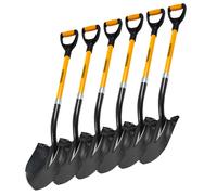 Groundhog G1300007-6 Round Point Shovel (Pack Of 6) XTR-G1300007-6