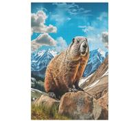 Groundhog Jigsaw Puzzles for Kids 1000 Pieces 3d Wooden Puzzle Decompression Game for Adults Women Girl Educational Game Toys 78×53cm