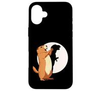 Groundhog Shadow Dinosaur Funny Puppet Happy Groundhog Day Case for iPhone 16 Plus