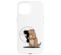 Groundhog Shadow Dinosaur Puppet Happy Groundhog Day Case for iPhone 15