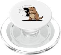 Groundhog Shadow Dinosaur Puppet Happy Groundhog Day PopSockets PopGrip for MagSafe