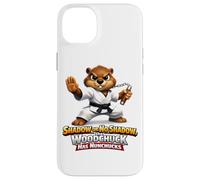 Groundhog Shadow or No Shadow Woodchuck Nunchucks Karate Case for iPhone 14 Plus