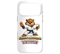 Groundhog Shadow or No Shadow Woodchuck Nunchucks Karate Case for iPhone 17 Pro Max