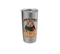 Groundhogs Prefer Sleeping Over Winter Stainless Steel Insulated Tumbler