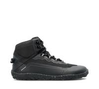 GROUNDIES All Terrain High 2.0 Men's Barefoot Boots - Durable, Waterproof Hiking Footwear for Outdoor Adventures and Urban Style, Black, 7 UK