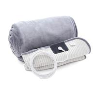 Grounding Blanket for Improved Sleep, Pain Relief, Energy, Inflammation. Grounded Throw Blanket Earth Connected Bedding. Cotton and Conductive Silver Fiber. 15 Ft Grounding Cord Included. 60x80 Inch