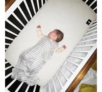 Grounding Crib Sheets, Grounding Bed Sheets with 15ft Grounding Cord for Better Sleep 27x52 Inch