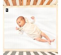 Grounding Crib Sheets, Grounding Bed Sheets with 15ft Grounding Cord for Better Sleep 27x52 Inch