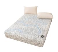 Grounding Fitted Sheet, Grounding Bed Sheet Super King, Elastic Full Wrap Grounding Mat Earthing UK, 90% Organic Cotton + 10% Pure Silver Fiber, Natural Wellness & Healthy Earth Energy Mat