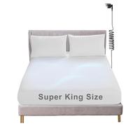 Grounding Fitted Sheet with 5% Silver Fiber & 95% Organic Cotton, 180x200cm
