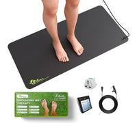 Grounding Mat -Add on Pack- Conductive Earthing Mat for Sleep & Pain Relief with Grounding Cord, UK Plug & Socket Tester - Grounding Mat for Home, Pain Relief, Inflammation