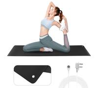 Grounding Mat Earthing for Improved Sleep, 30x100cm Grounding Bed Sheet, Sleep Therapy Reduce Stress, Reduce Anxiety Fatigue Relief