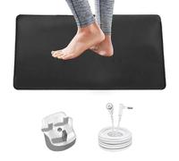 Grounding Mat Earthing UK for Improved Sleep, Grounding Mat with 4.5M Cord, 30x60cm Earth Mat Grounding Sheet for Improved Sleep, Reduced Anxiety, Pain, Inflammation, Headache Relief