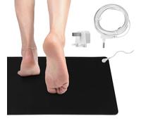 Grounding Mat Earthing UK for Improving Sleep, Earth Sheet for Better Sleeping, 30x100cm Foot Therapy Yoga Mat for Reduced Anxiety, Pain, Inflammation, Headache Relief, Balance