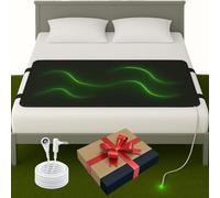 Grounding Mat for Bed King, Queen, Full Size, for Sleeping Improvement, Muscle Relaxation, Earthing Pad for Feet, Mats for Desk, Earth, Pads for Bedding, Wellness Gift